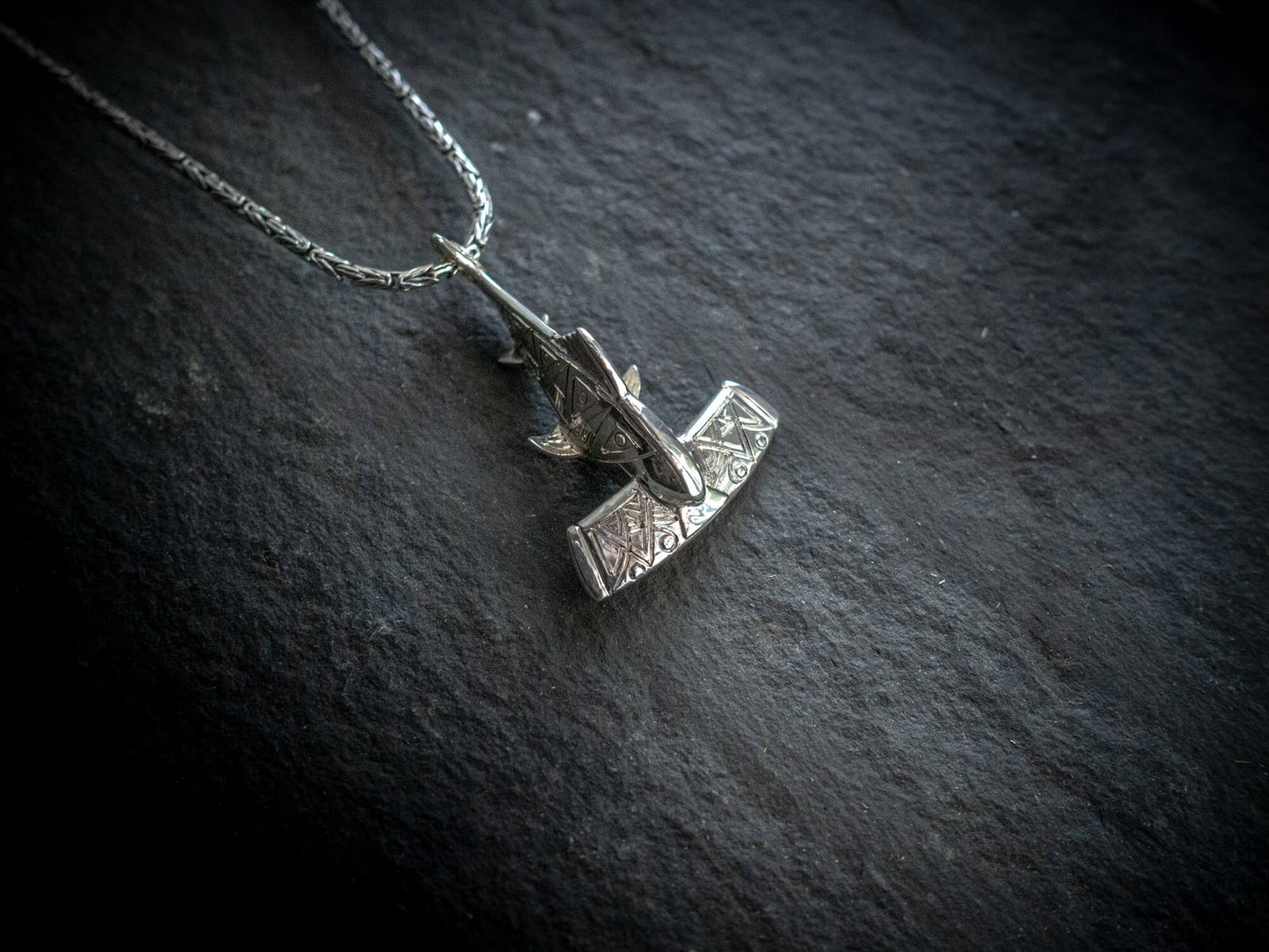 Sterling Silver Hammerhead Shark Pendant
